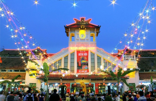 các địa điểm du lịch Cần Thơ - Chợ đêm Ninh Kiều